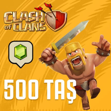 clash of clans 500 elmas