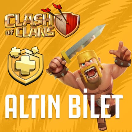 clash of clans altın bilet almaq ucuz qiymətə