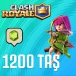 clash royale 1200 taş