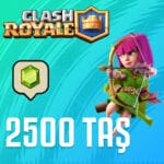 clash royale 2500 taş