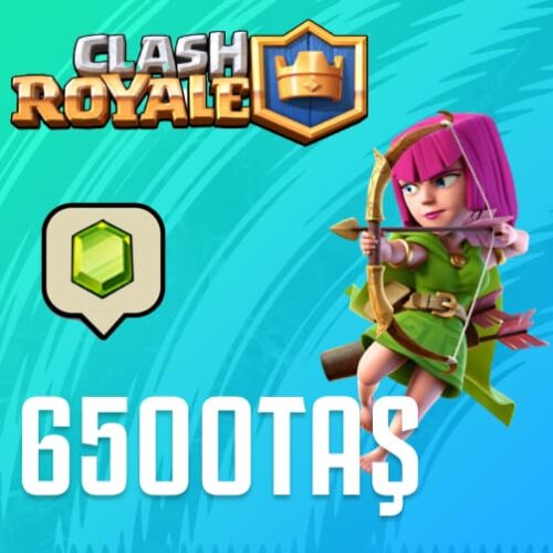 clash royale 6500 elmas