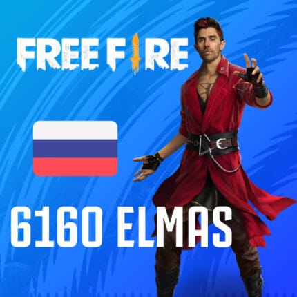Free Fire 6160 Elmas RU