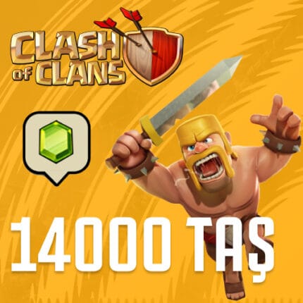 clash of clans 14000 elmas