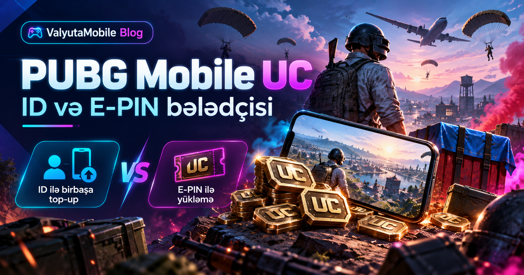 PUBG Mobile UC nədir və necə yüklənir? Player ID və region bələdçisi