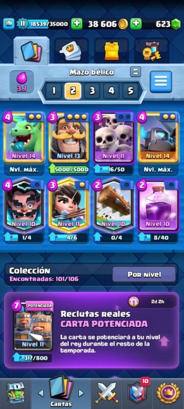 Clash Royale Hesab Satılır — Səviyyə 11