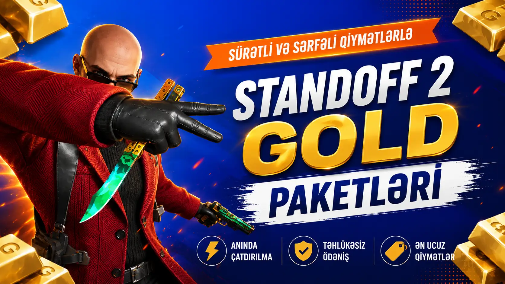 Azərbaycanda Standoff 2 Gold almaq