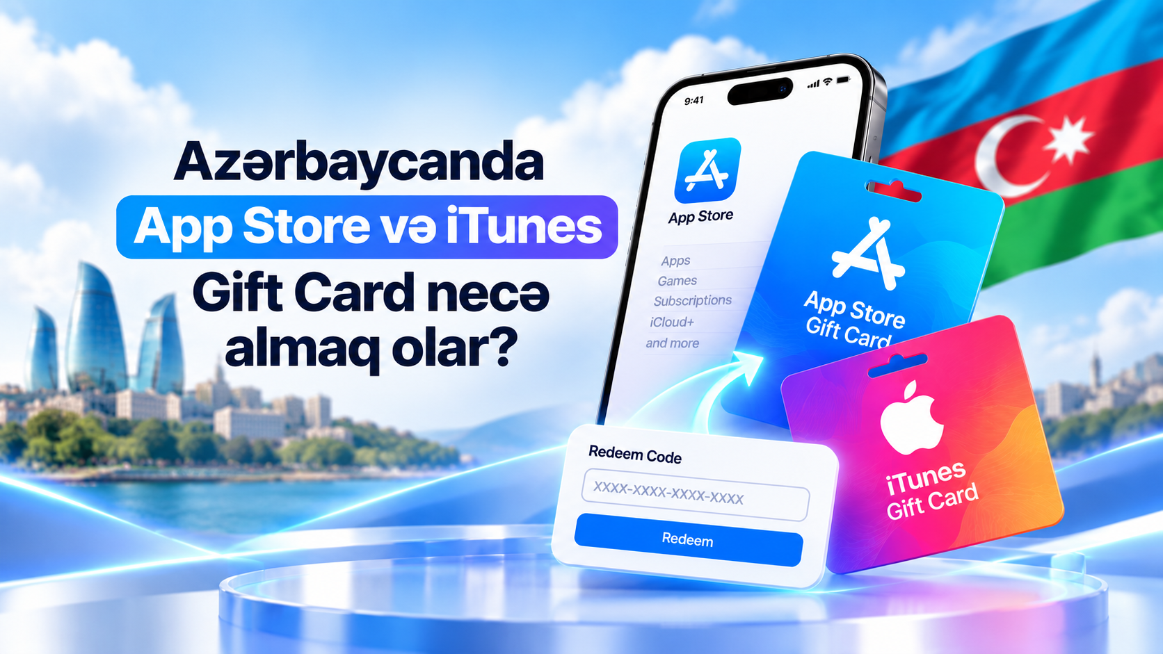 Azərbaycanda App Store və iTunes Gift Card necə almaq olar?