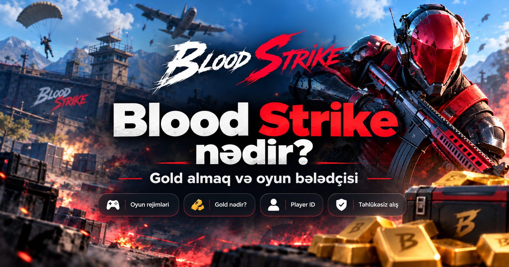 Blood Strike Dünyasını Kəşf Et: Rejimlər, Silahlar və Gold